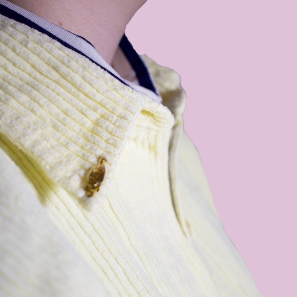 Yellow Corduroy Button-Up - Picture 2 of 2